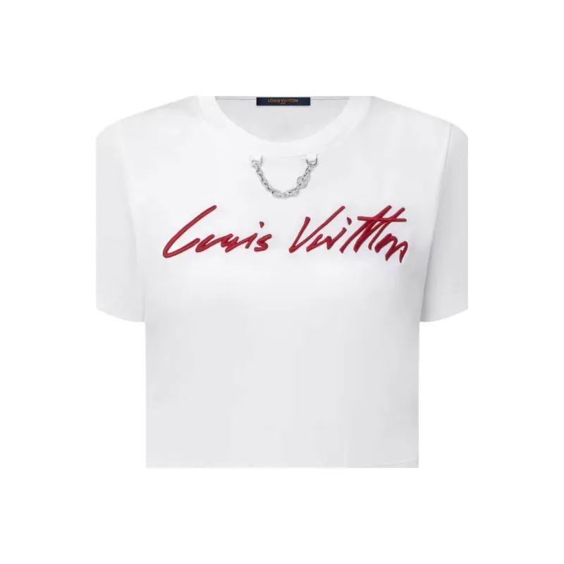 LOUIS VUITTON SS25 Regular T Shirt Women's White-1