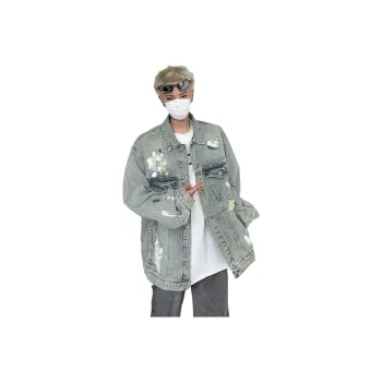 WOKXSS Denim Jacket Unisex Blue