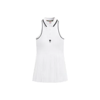 Wilson TOPSPIN SEAMLESS Sleeveless Dress Women's Bright White