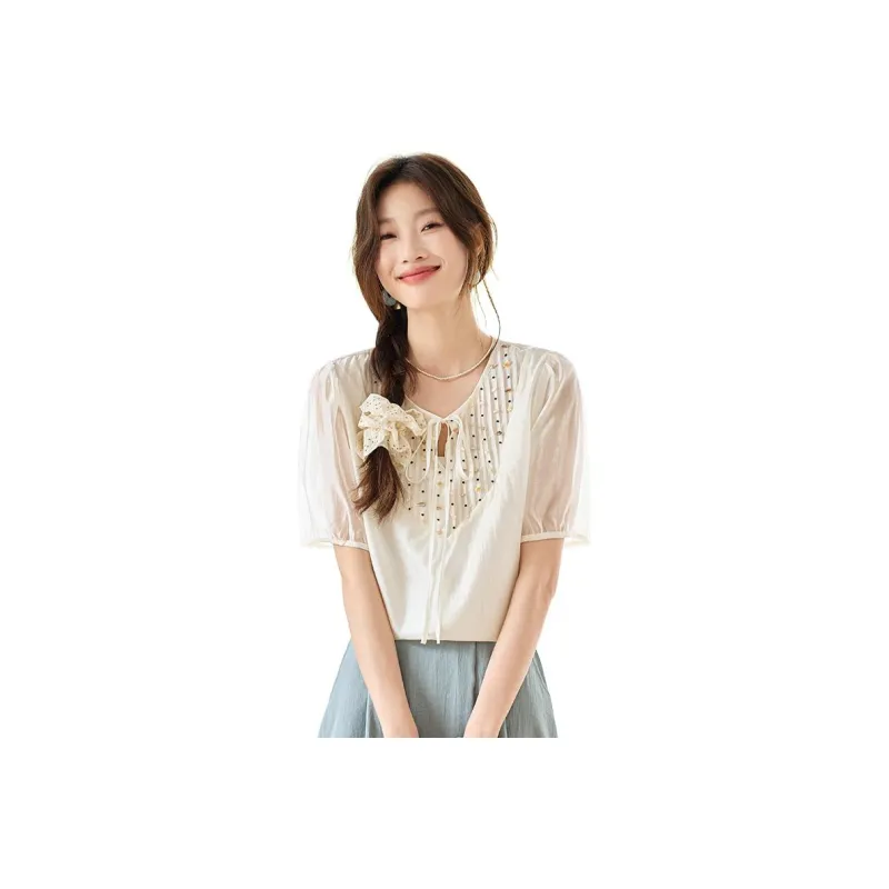 PIERRE CARDIN Chiffon Shirt Women's-3