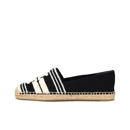 TORY BURCH Minnie Travel Ballet Flats Perfect Black Womens