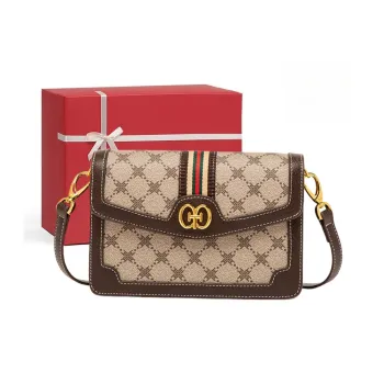 CNNCOO PVC Shoulder Bag, Crossbody Bag Women's Coffee