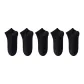 Summer Mesh Versatile Business Ankle Socks Combination ② (Black+Black+Black+Black+Black)