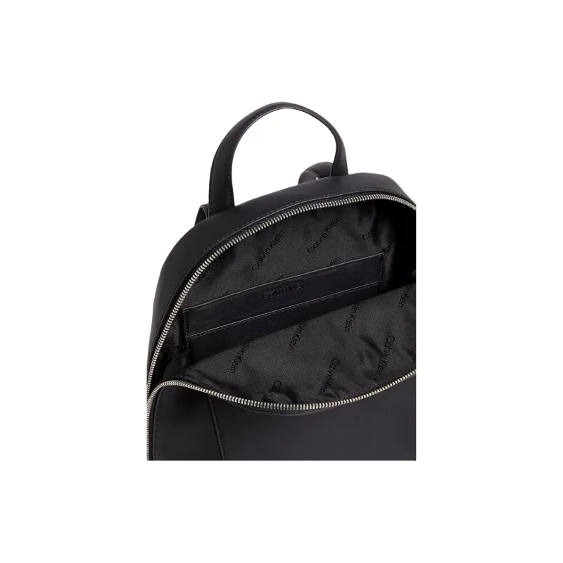 CALVIN KLEIN Polyurethane Backpack Women's Black-2