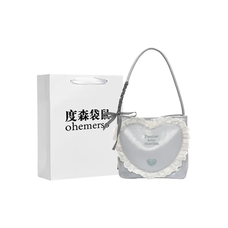 Dusen Kangaroo PU Shoulder Bag Women's Multicolor-25