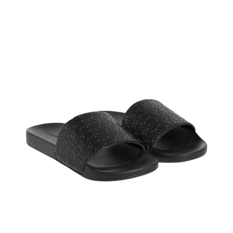 CALVIN KLEIN Slide Slippers Men's Black-2