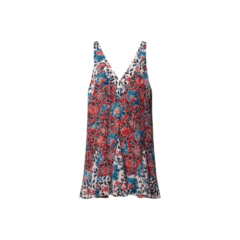 LOUIS VUITTON SS25 Sleeveless Dress Women's Red-0