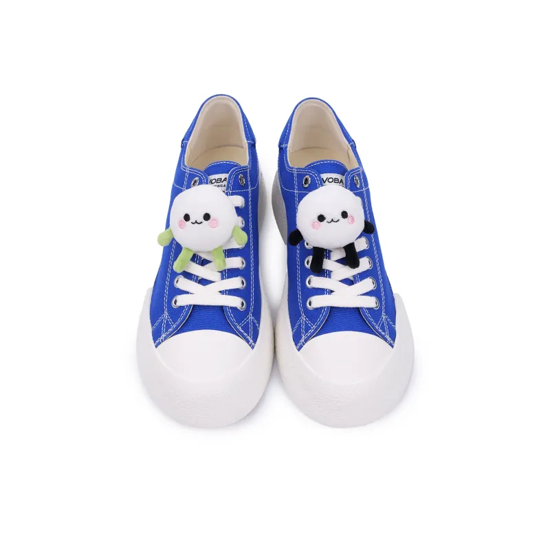 VOBA Cushioning Coverage Balance Support Abrasion Resistant Lightweight Slip Resistant Low Top Canvas Shoes Unisex-32