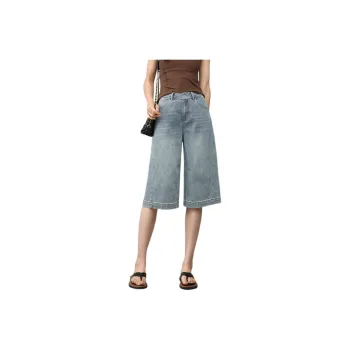 YALIDA Denim Shorts Women's Blue