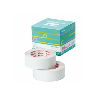 MIKASA Badminton Equipment White Polypropylene Unisex 40mm*60m