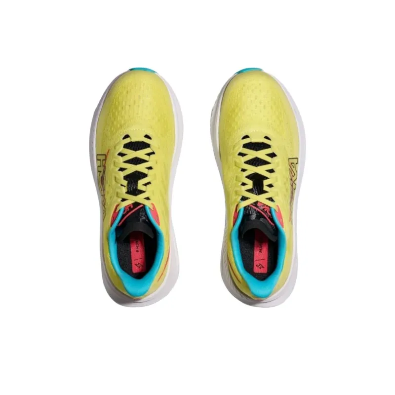 HOKA ONE ONE MACH 6 Low Top Running Shoes Women's Yellow-3