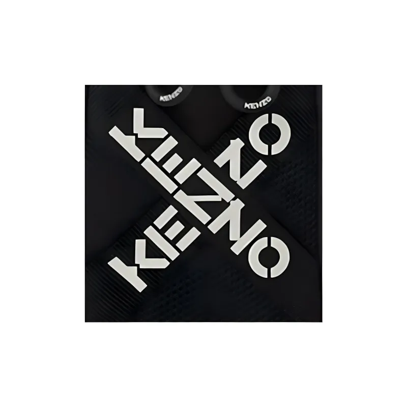 KENZO Fabric Cell Phone Pouch Camera Bag Shoulder Bag Crossbody Bag Men's Black-3