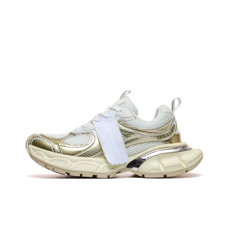 BEILIANYA Cushioning, Slip Resistant, Abrasion Resistant, Lightweight, Height Increasing Low Top Chunky Sneakers Unisex-7