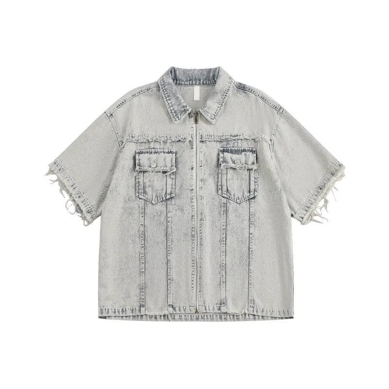 TONYBEAR Shirts Men Light Blue-0