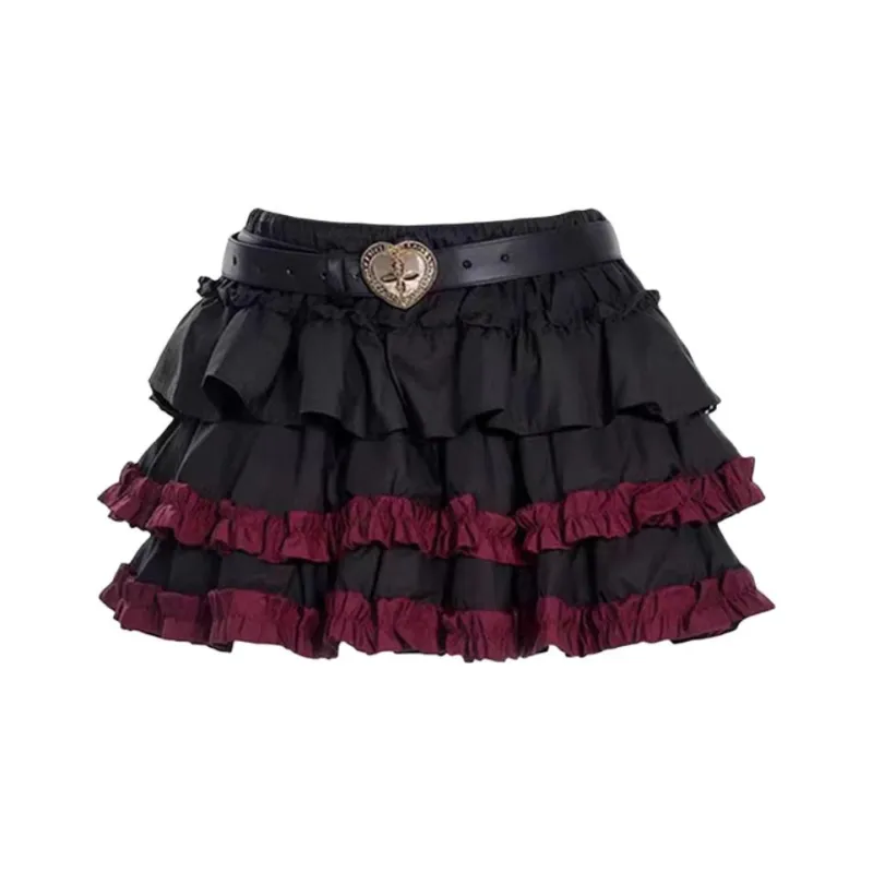 Gentle Welcome Casual Short Skirts Women's-0