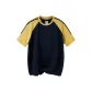 Navy Blue & Yellow[200g Heavyweight 100% cotton]