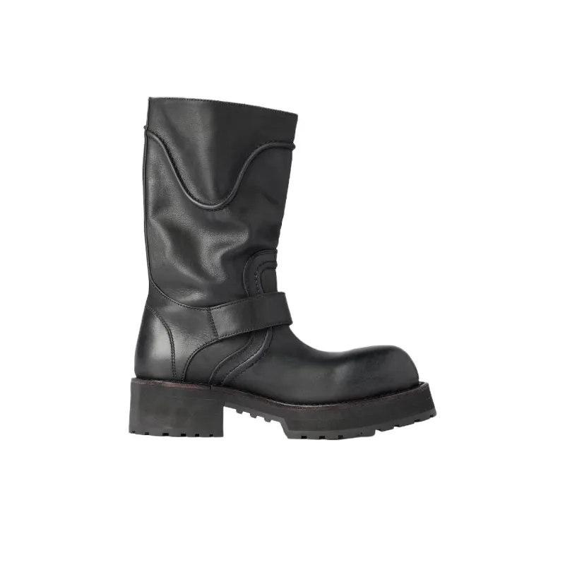 Balenciaga Venom Ankle Boots Men's Black-1