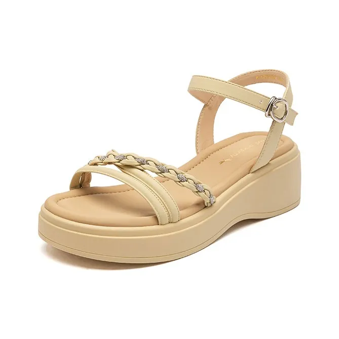 RED DRAGONFLY One Strap Sandals 5.5CM Women's-6
