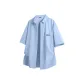 [Ice Silk Cooling]Light Blue (Let Me Check The Chest Logo)