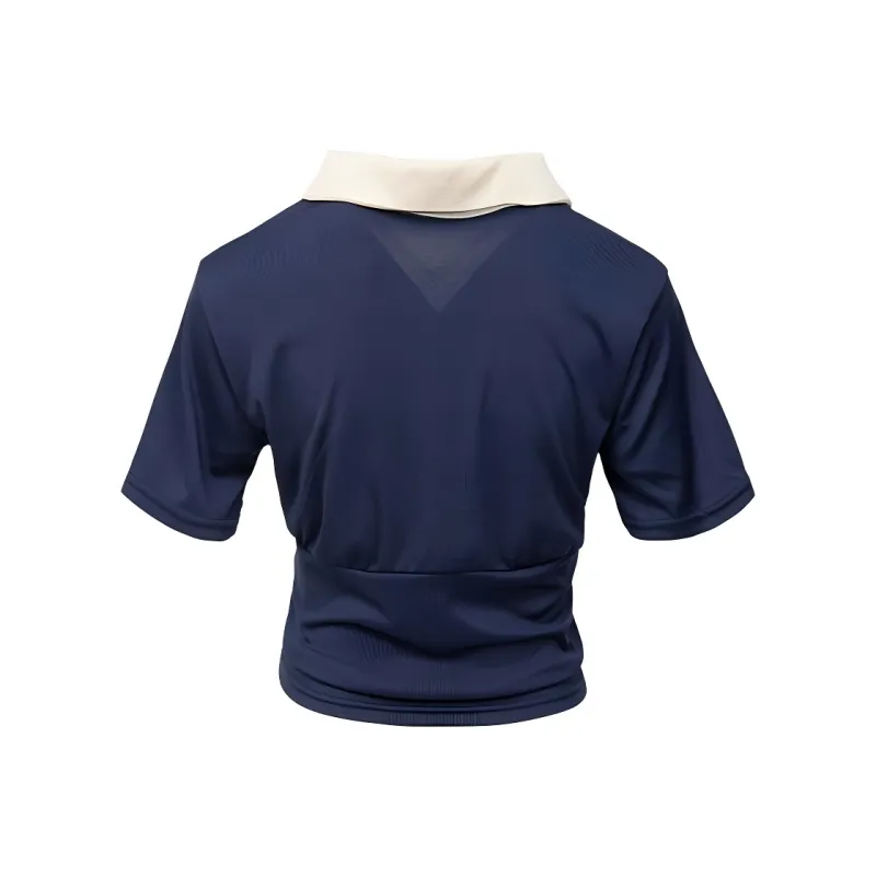 DOKZB T Shirts Women's Blue-1