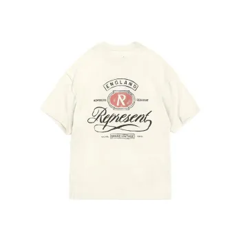 REPRESENT T Shirts Men White