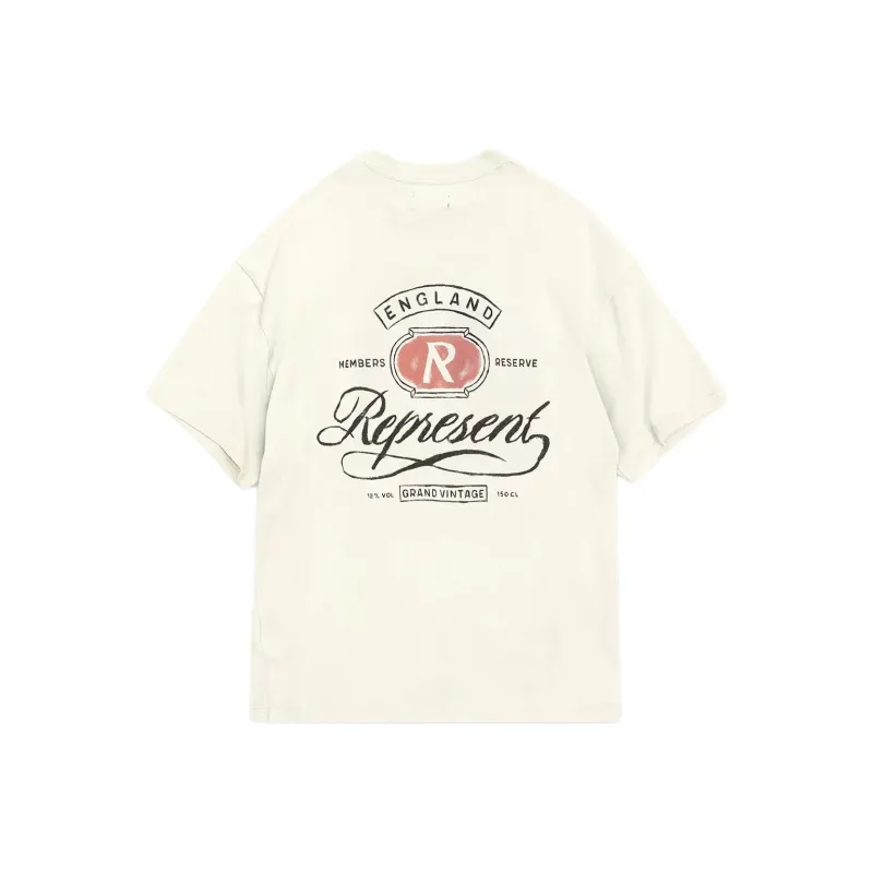 REPRESENT T Shirts Men White-0