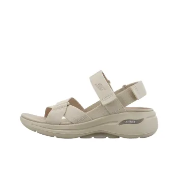Skechers Go Walk Arch Fit One Strap Sandals Women's Brown