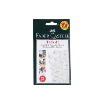 Faber castell Nail Free Glue Pad, Double Sided Glue, Cleaning Mud, Photo Frame, Photo Stationery Tape