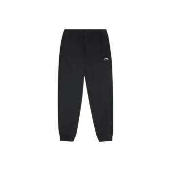 LiNing Sports Life Collection Knitted Sweatpants Men's Black