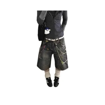 CORNILOT Denim Shorts Unisex Blue