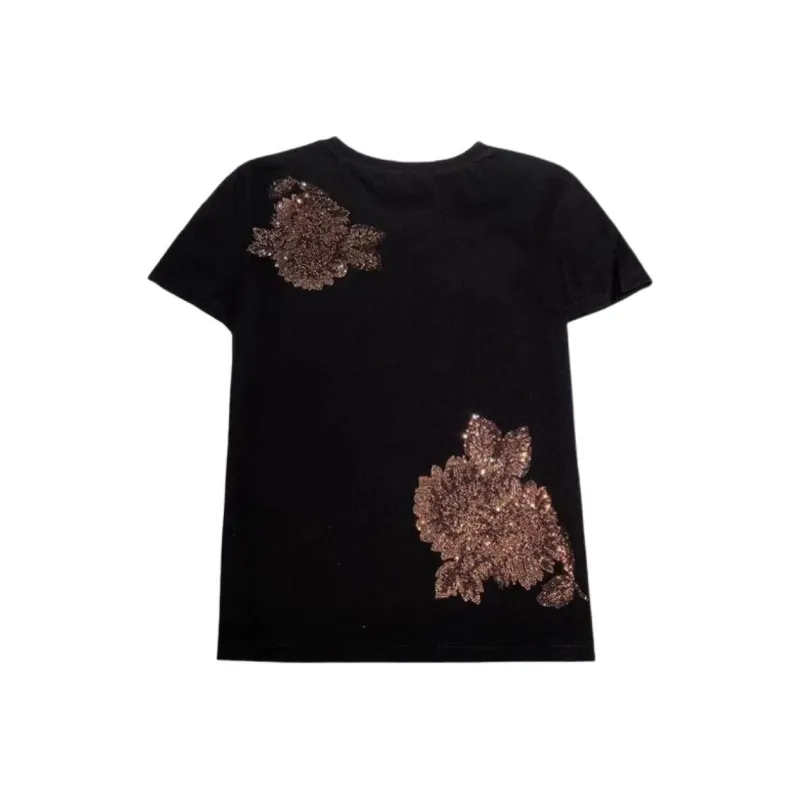 TCH T Shirts Women's Black-1