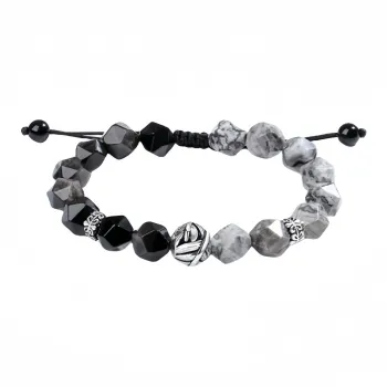 PINK U Obsidian Bracelets Men's