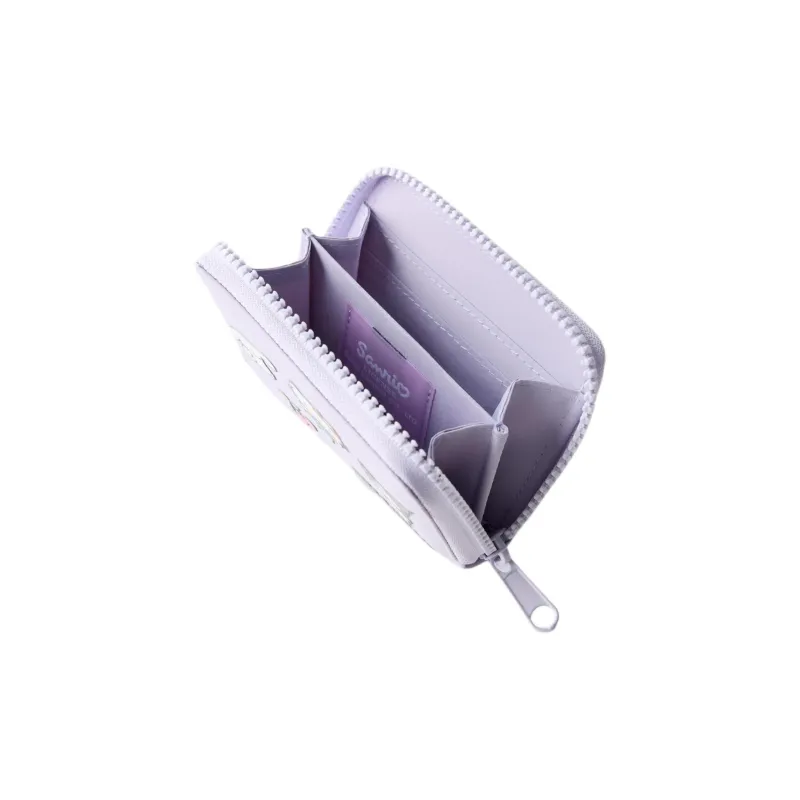 ZARA Sanrio, Collaboration Polyamide Wallet Women's Nude Purple-4