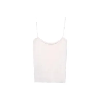 CHARM PICK Tank Tops Women's White