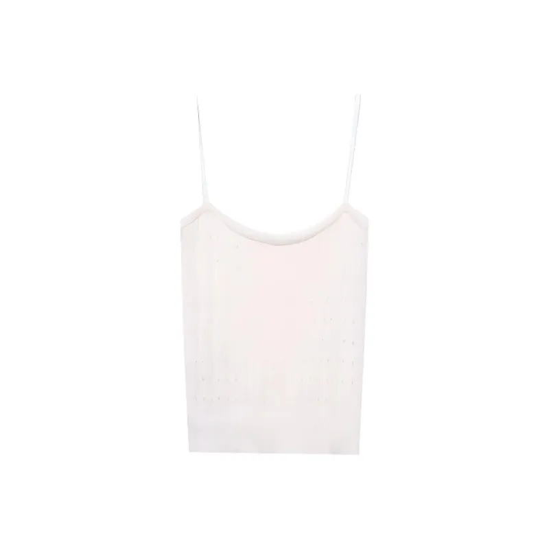 CHARM PICK Tank Tops Women's White-0