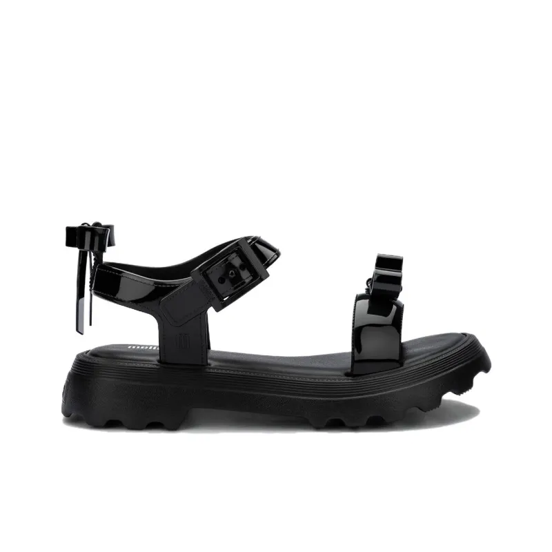 MELISSA GIRLBOW One Strap Sandals Women's Black-4