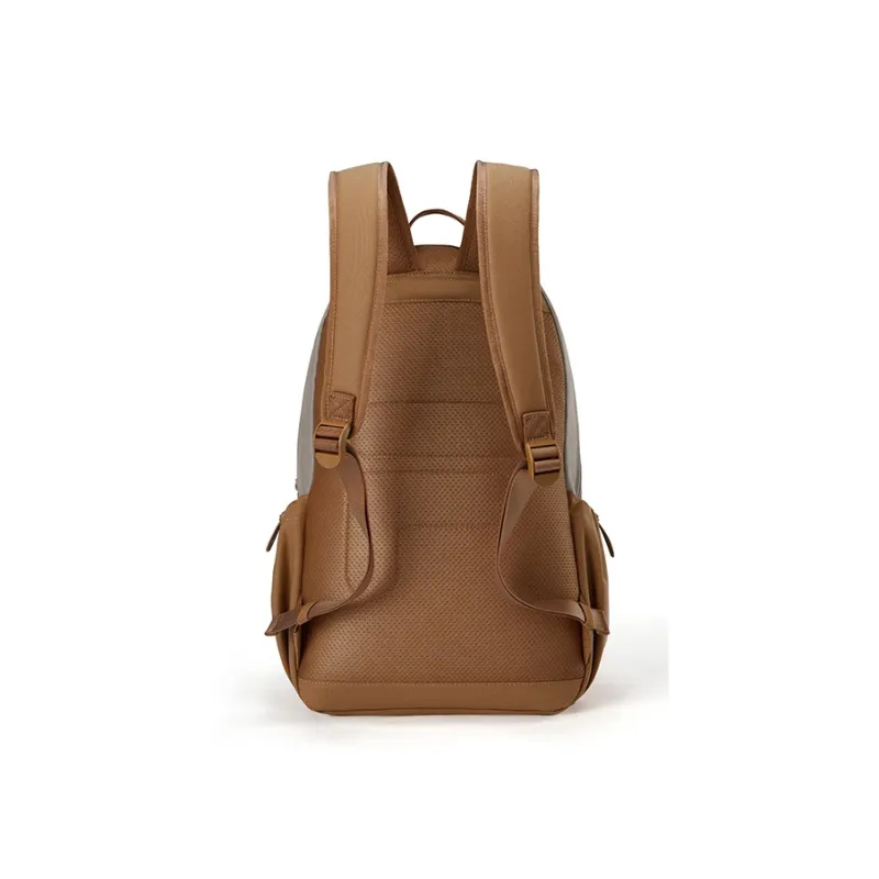 FILA FUSION MR.DOODLE Collaboration Fabric Backpack Extra Small Unisex Gray Brown Khaki-1