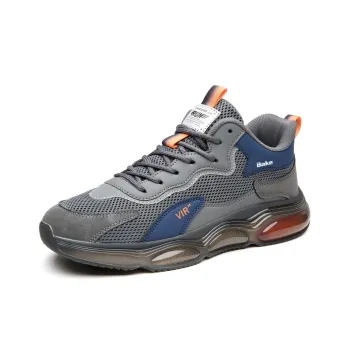 BAKE Breathable And Slip Resistant Low Top Casual Training Physical Fitness Test Physical Exam Running Shoes Men's