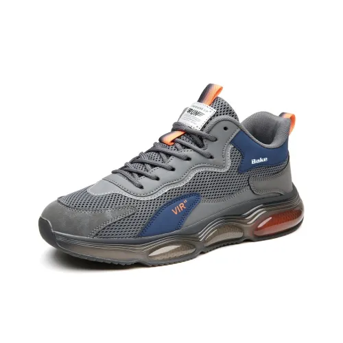 BAKE Breathable And Slip Resistant Low Top Casual Training Physical Fitness Test Physical Exam Running Shoes Men's