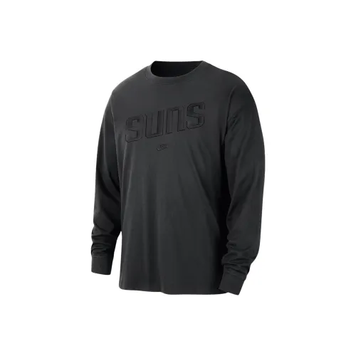 Nike Phoenix Suns Courtside Premium Essential Men's max nike Nba Long Sleeve T Shirt