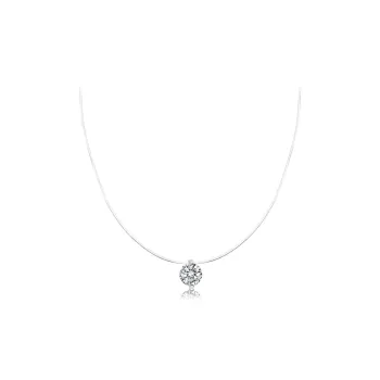 Teddy Bear Collection Zircon Necklaces Women's