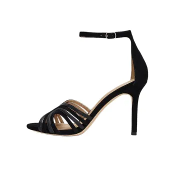 LAUREN RALPH LAUREN Allie One Strap Sandals 9cm Women's Black