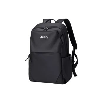 Jeep Fabric Bag Regular Unisex Black