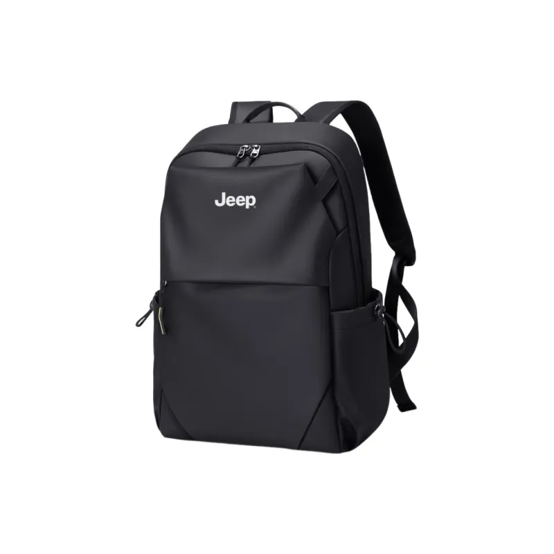 Jeep Fabric Bag Regular Unisex Black-0