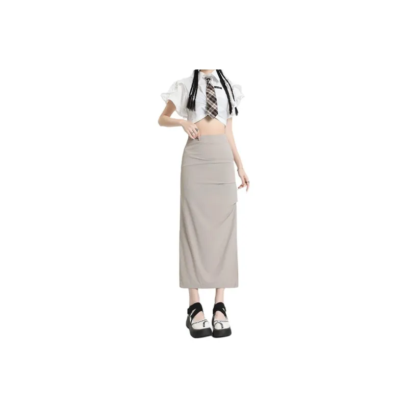 7 SEVFUN Casual Long Skirt Women's-5