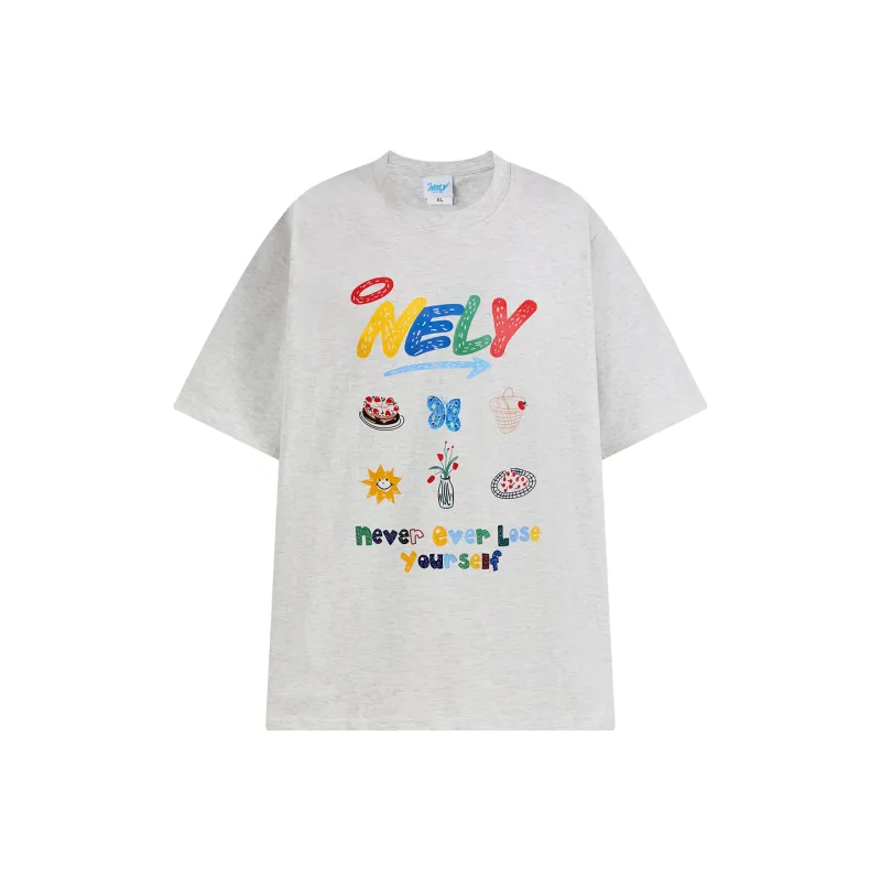 NELY Drop Shoulder Sleeve T Shirt Women's-8