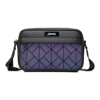 Jeep Nylon Shoulder Bag, Crossbody Bag Unisex Multicolor