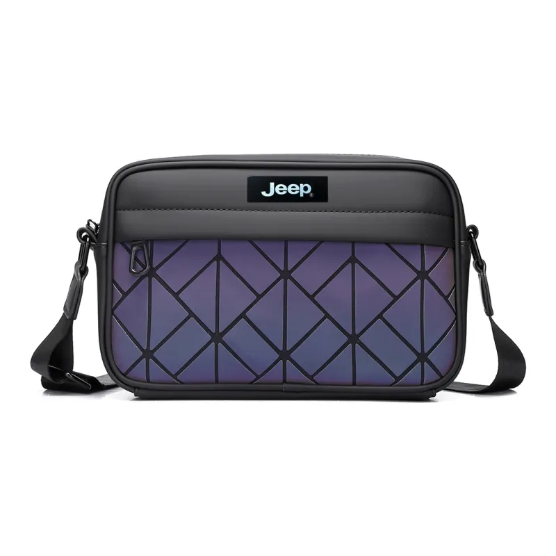 Jeep Nylon Shoulder Bag, Crossbody Bag Unisex Multicolor-0