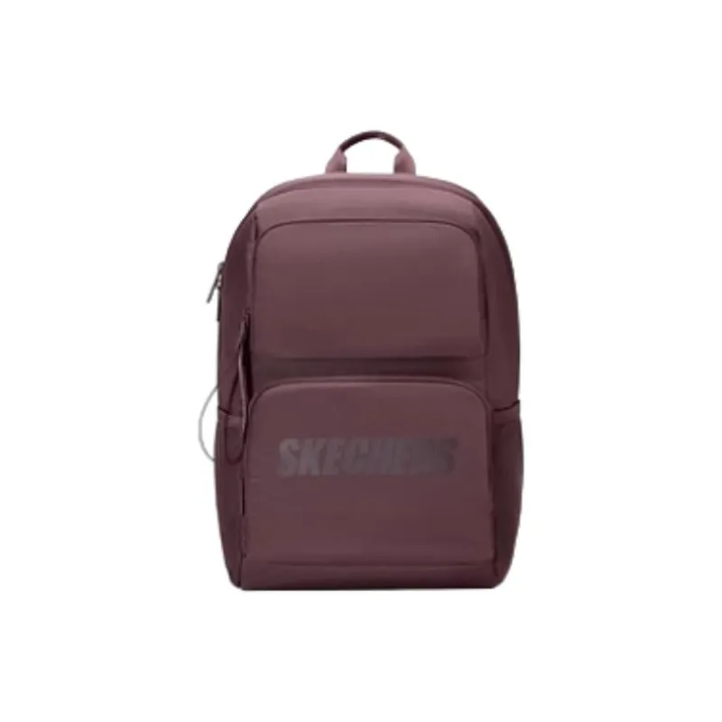 Skechers Fabric Backpack Unisex Bilberry Brown-0