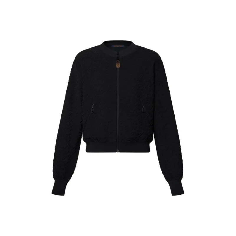 LOUIS VUITTON Monogram Flower Toweling Bomber Jacket-0
